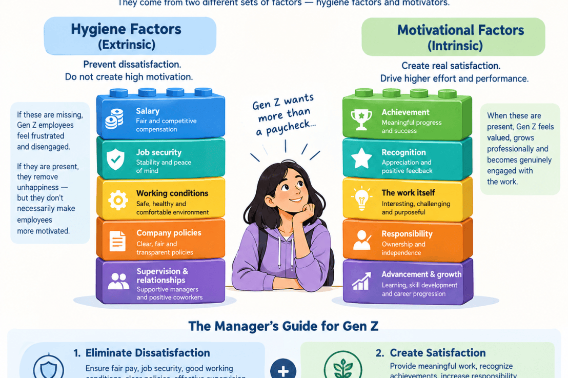Are You Struggling to Motivate Your Gen Z Employees? Herzberg Has an&nbsp;Answer
